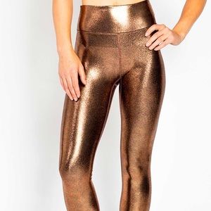 Marvel Metallic High Waist Leggings